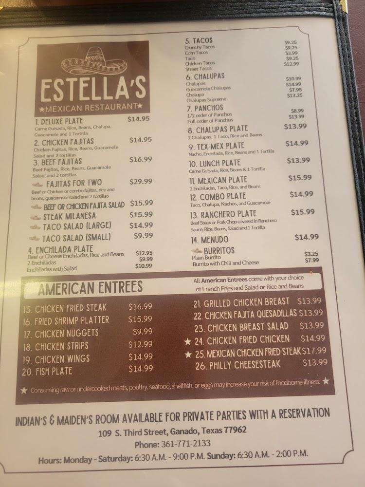 Estella's Mexican Restaurant Chicken Fried Steak
