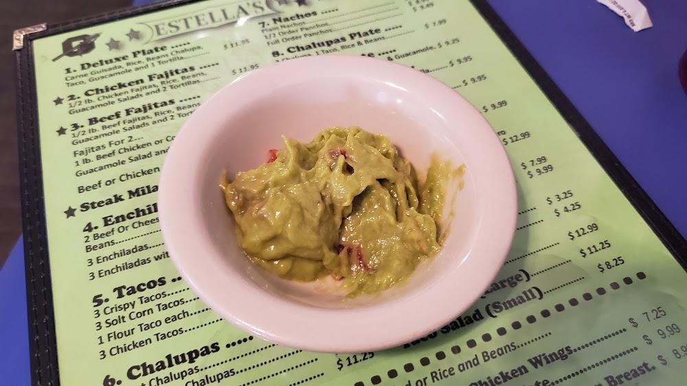 Estella's Mexican Restaurant Menu image 4